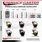 Service Caster 2 Inch Bright Chrome Polyolefin Ball Caster - Side Mount Bracket - SCC, 4PK SCC-GR01S20-POS-BC-716-4-CB180-4 - alternate 2